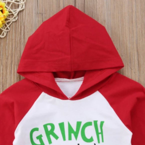 NEW Infant Boy's Grinch Don't Kill My Vibe Outfit - Picture 2 of 5
